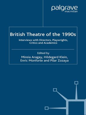 cover image of British Theatre of the 1990s